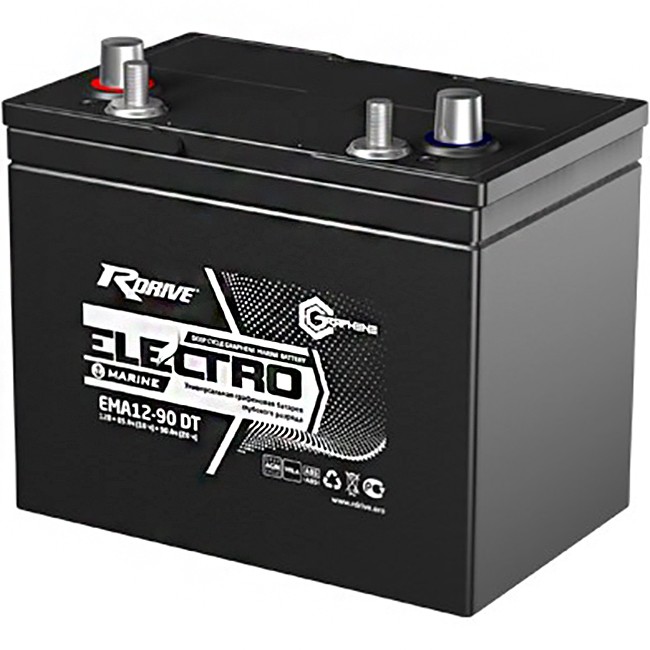 Аккумулятор лодочный RDrive Marine EMA12-90 DT...