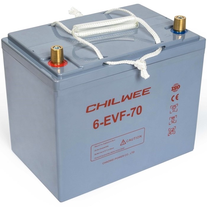Аккумулятор тяговый CHILWEE 6-EVF-70, 90 Ач...