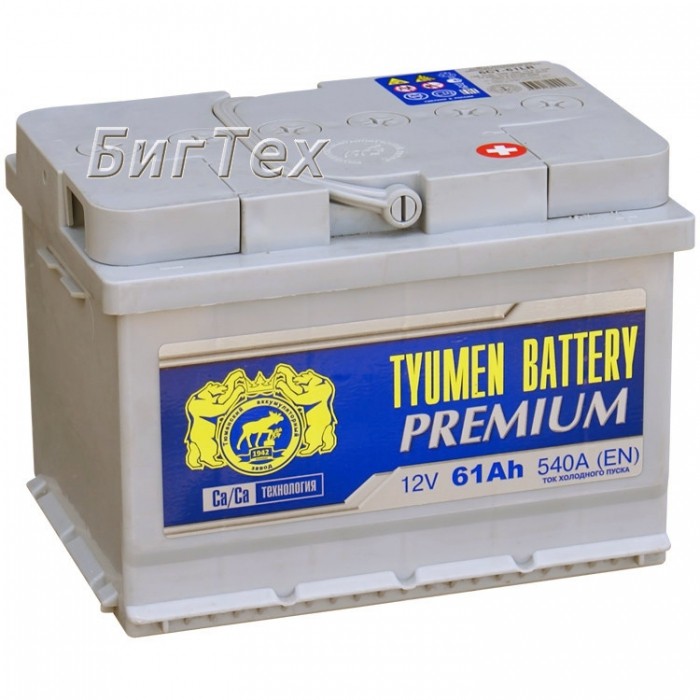 Аккумулятор автомобильный TYUMEN PREMIUM (Евро)...