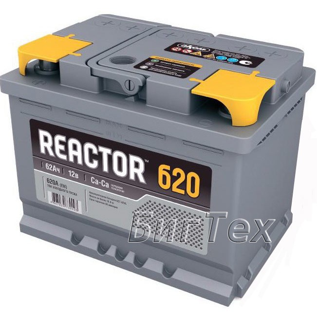 Аккумулятор автомобильный Reactor 62 ач