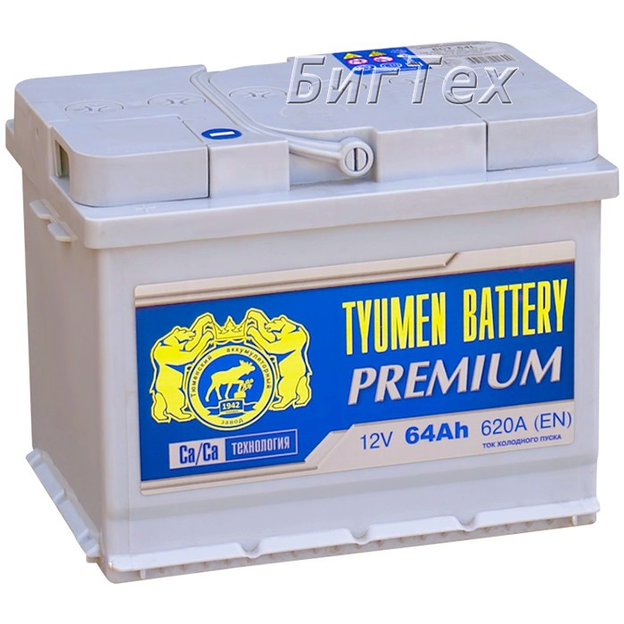 Аккумулятор автомобильный TYUMEN PREMIUM (Евро)...
