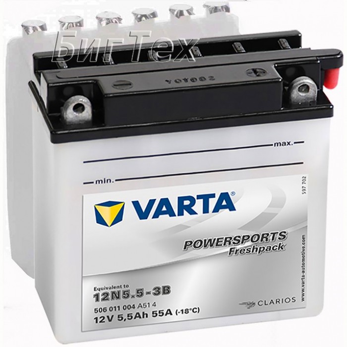 Мото аккумулятор Varta Powersports Freshpack...
