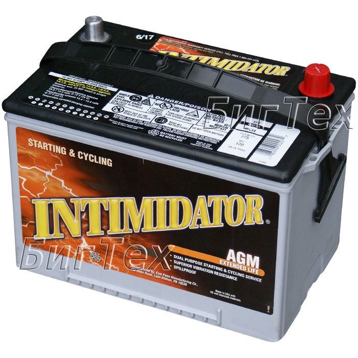 Аккумулятор автомобильный Deka Intimidator 9A34...