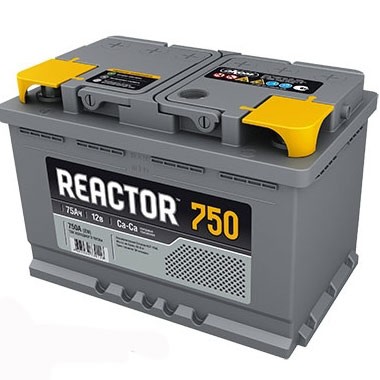 Аккумулятор автомобильный Reactor 75 ач