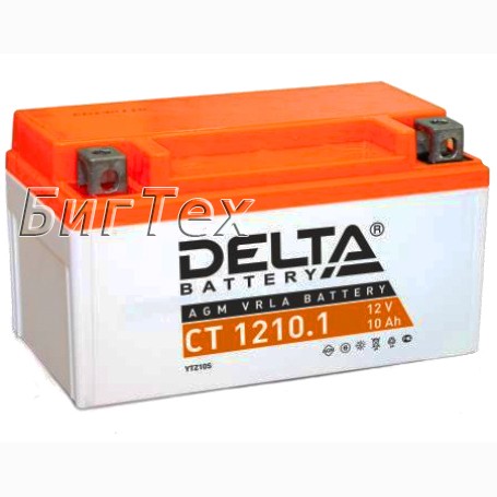 Мото аккумулятор DELTA CT 1210.1 AGM (YTZ10S)...