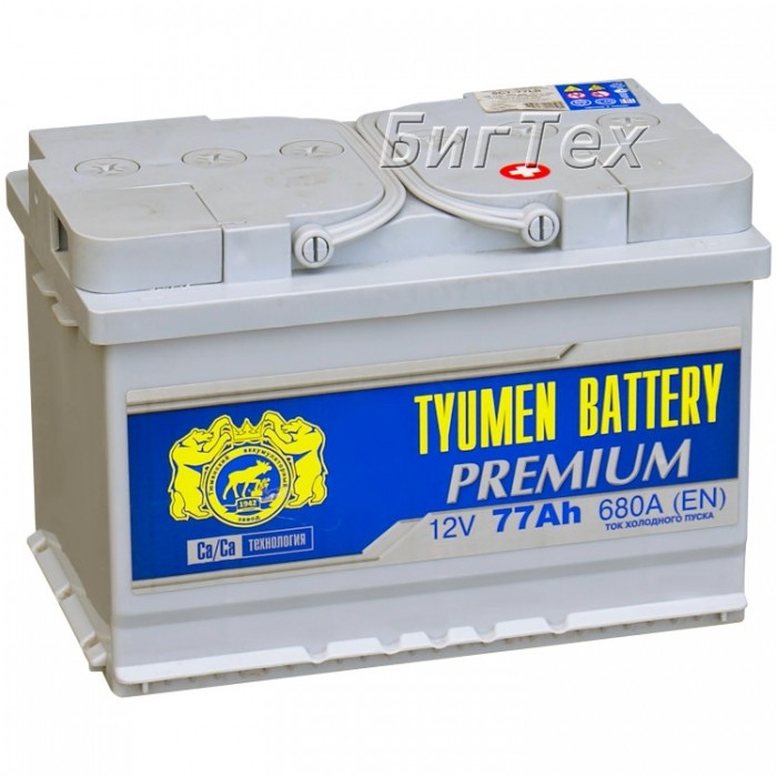 Аккумулятор автомобильный TYUMEN PREMIUM (Евро)...