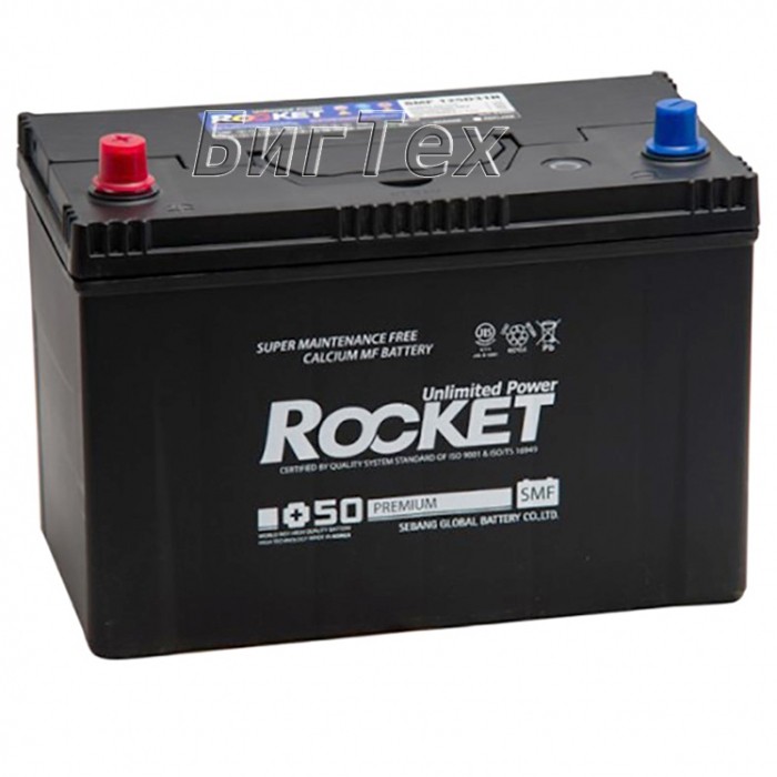 Аккумулятор автомобильный ROCKET SMF 125D31R...