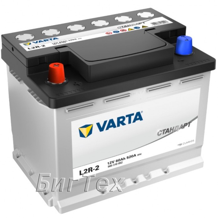Аккумулятор автомобильный VARTA Стандарт L2R-2,...