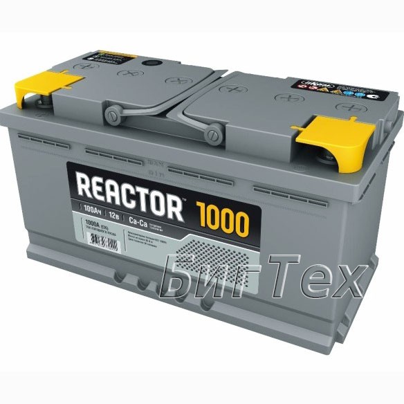 Аккумулятор автомобильный Reactor 100 Ач
