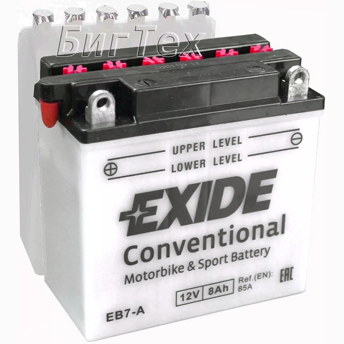 Мото аккумулятор Exide EB7-A 8 Ач