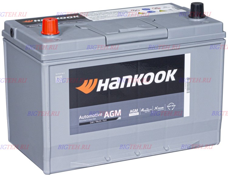 Аккумулятор автомобильный HANKOOK AGM S115D31R...
