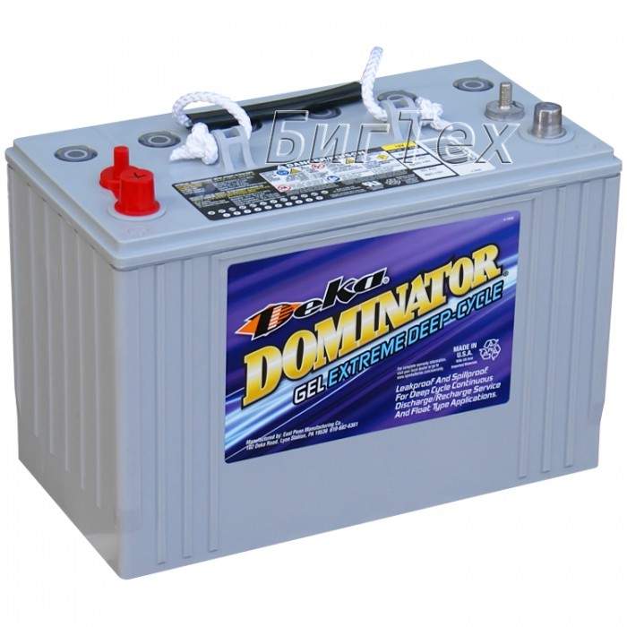 Аккумулятор тяговый Deka 8G31DT Dominator GEL...