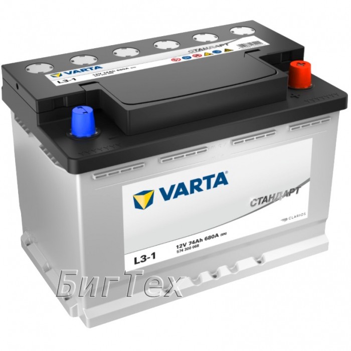 Аккумулятор автомобильный VARTA Стандарт L3-1,...