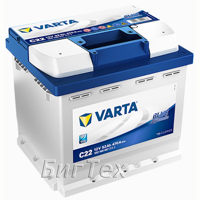Аккумулятор автомобильный VARTA Blue Dynamic...