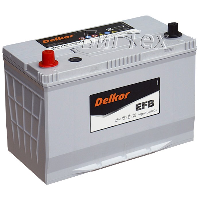 Аккумулятор автомобильный Delkor Start-Stop EFB...
