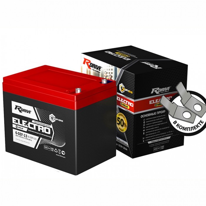 Аккумулятор тяговый RDrive Electro 6-DZF-13, 18...