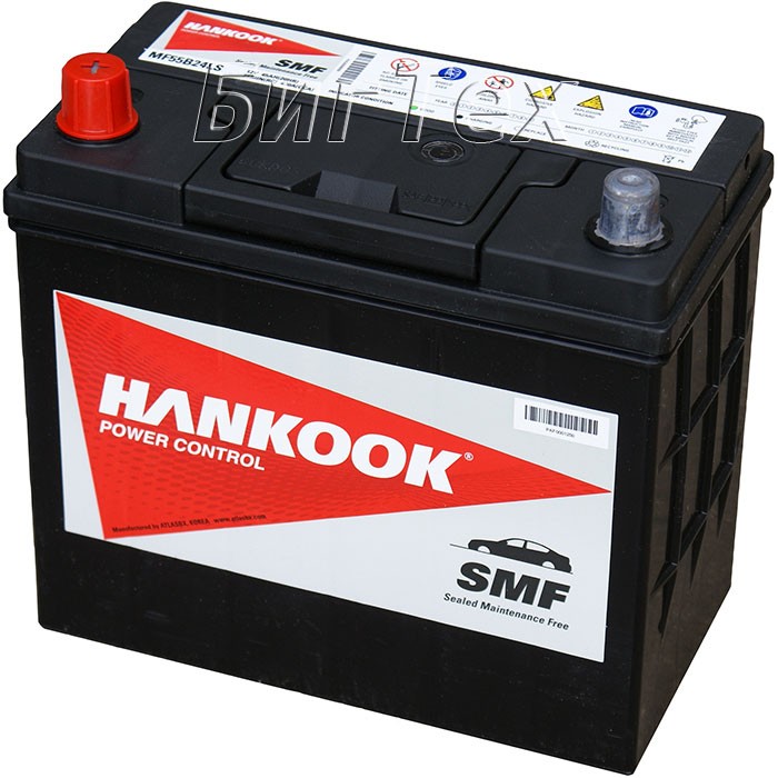 Аккумулятор автомобильный HANKOOK 60B24R 48 Ач...