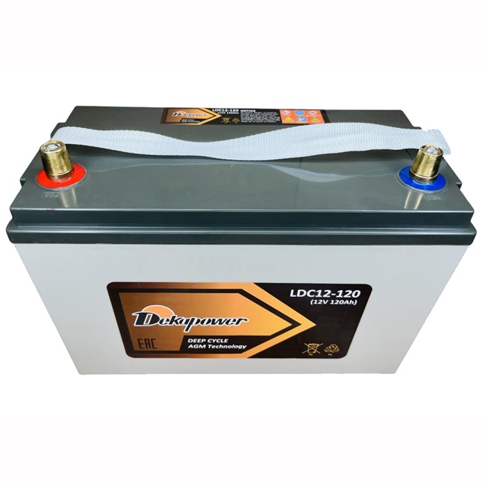 Аккумулятор тяговый DekaPower LDC12-120 120 Ач AGM