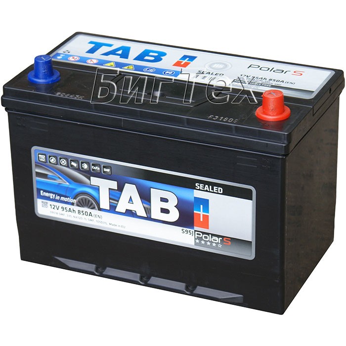 Аккумулятор автомобильный TAB Polar S JIS Asia...