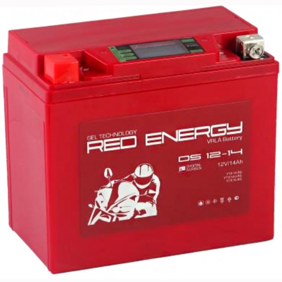 Мото аккумулятор Red Energy DS 1214, 14 Ач...