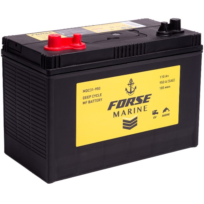 Аккумулятор лодочный FORSE Marine MDC31-950,...