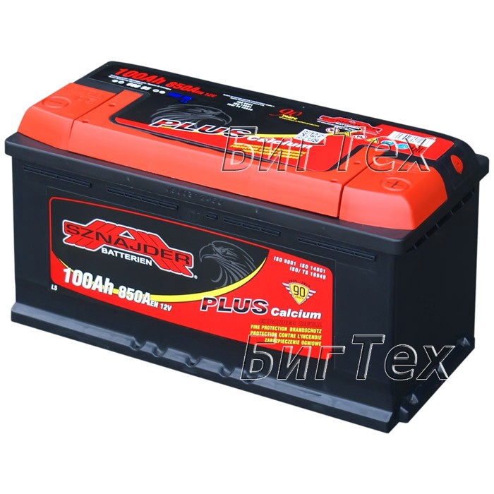 Аккумулятор автомобильный Sznajder Plus 100Ah...