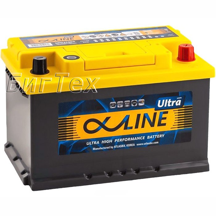 Аккумулятор автомобильный Alphaline Ultra 57800...