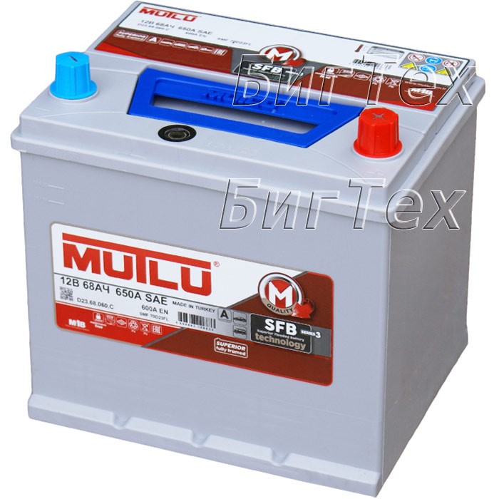 Аккумулятор автомобильный MUTLU SFB M3 70D23FL...
