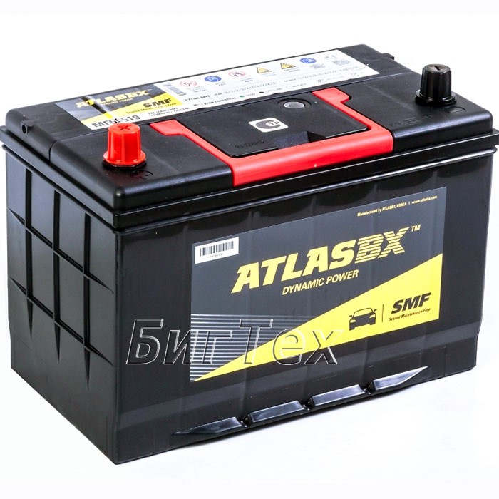 Аккумулятор автомобильный ATLAS MF60046 100 Ач