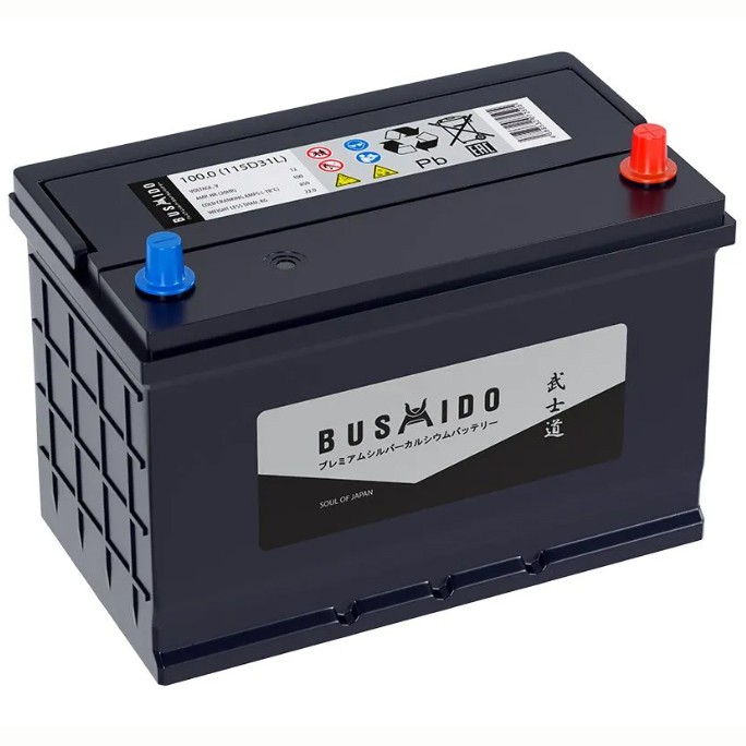 Аккумулятор автомобильный BUSHIDO SJ 115D31L...