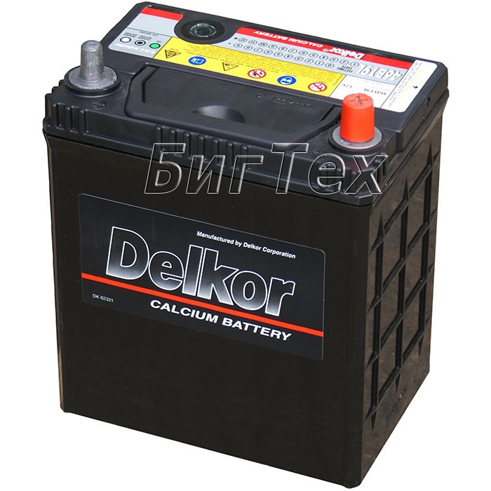 Аккумулятор автомобильный Delkor 46B19L 40 Ач...