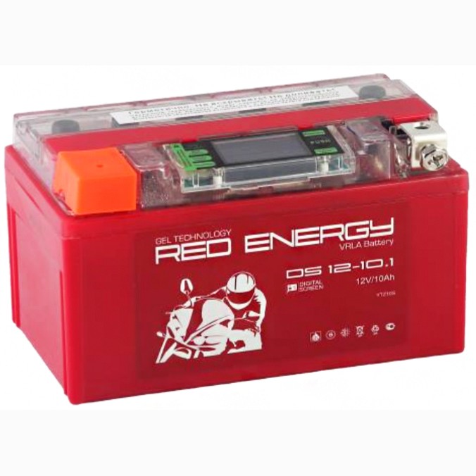 Мото аккумулятор Red Energy DS 1210.1, 10 Ач...