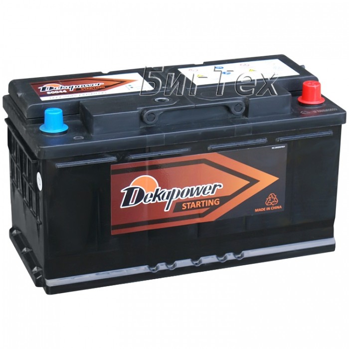 Аккумулятор автомобильный DEKAPOWER 60044 100Ач...