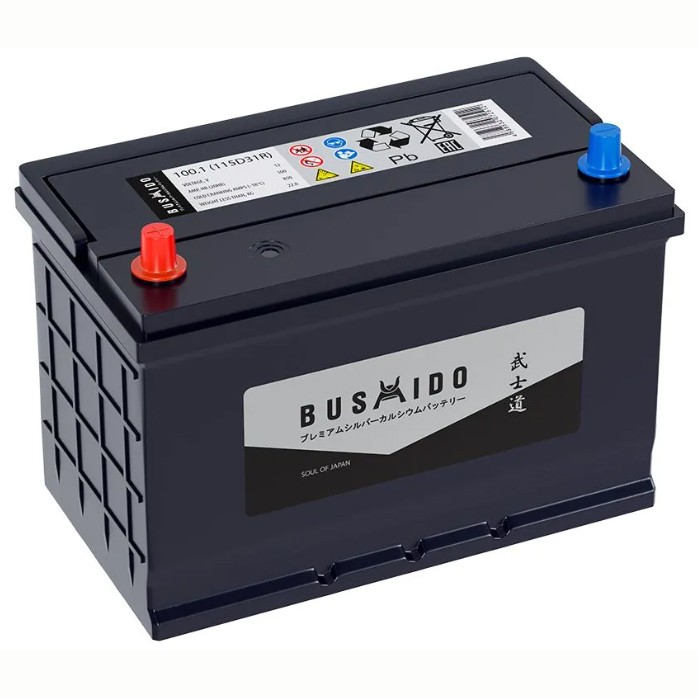 Аккумулятор автомобильный BUSHIDO SJ 115D31R...