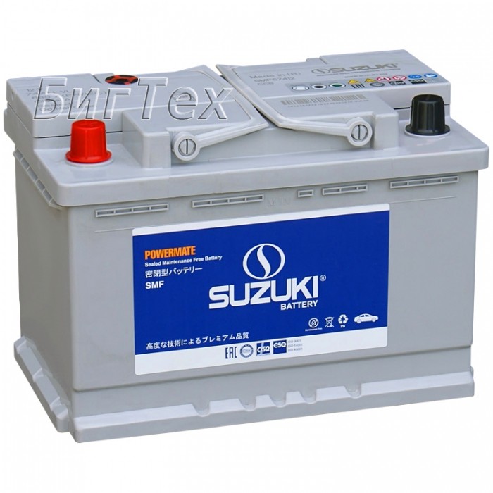 Аккумулятор автомобильный SUZUKI SMF L3R 74Ah