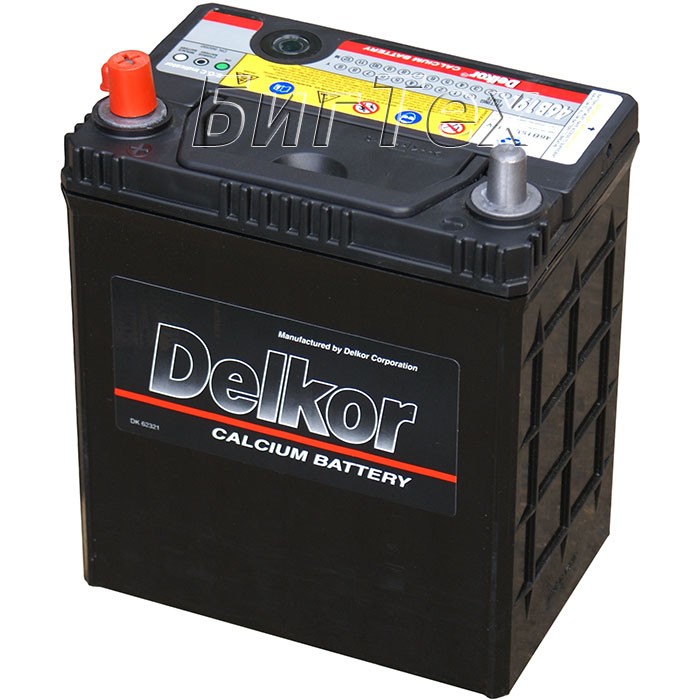 Аккумулятор автомобильный Delkor 46B19R 40 Ач...