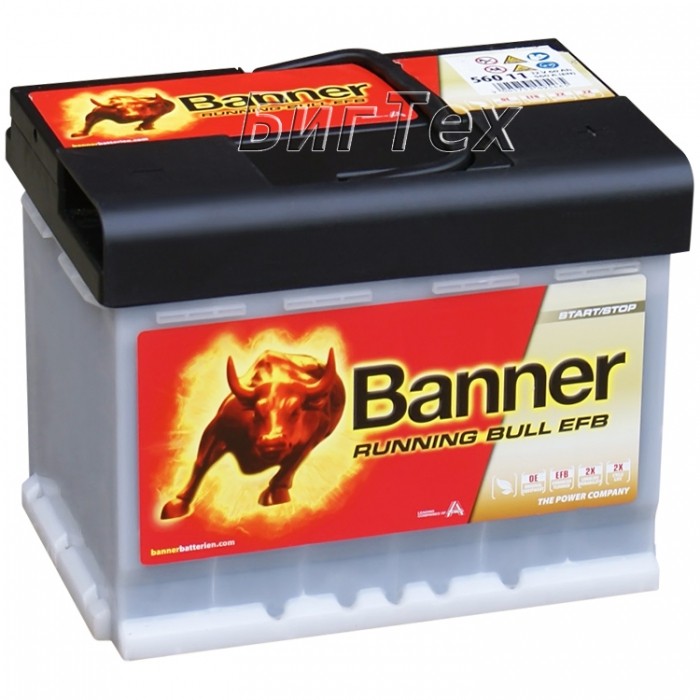 Аккумулятор автомобильный Banner Running Bull...