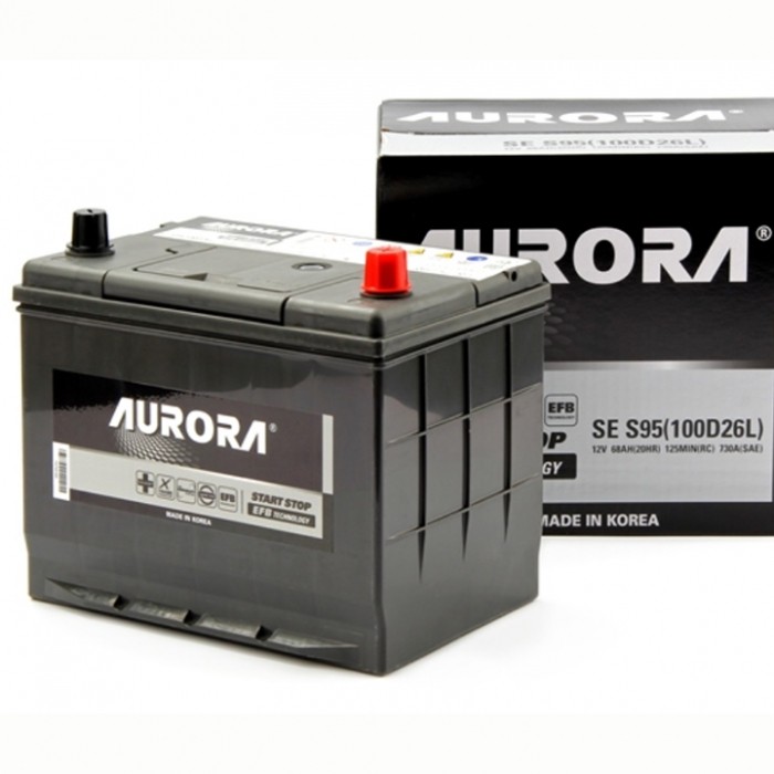 Аккумулятор автомобильный AURORA JIS EFB S95...