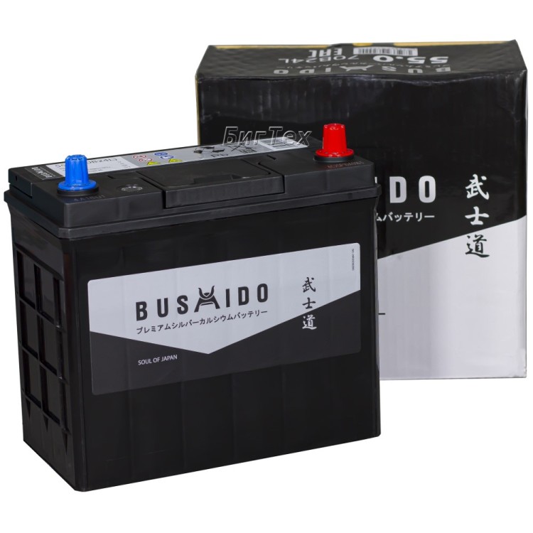Аккумулятор автомобильный BUSHIDO SJ 70B24L...