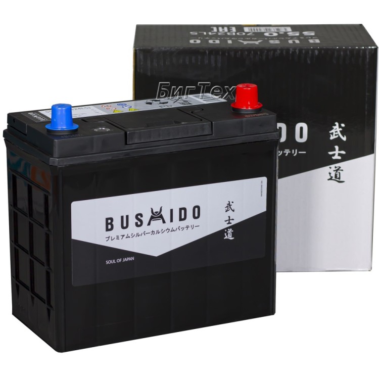 Аккумулятор автомобильный BUSHIDO SJ 70B24LS...