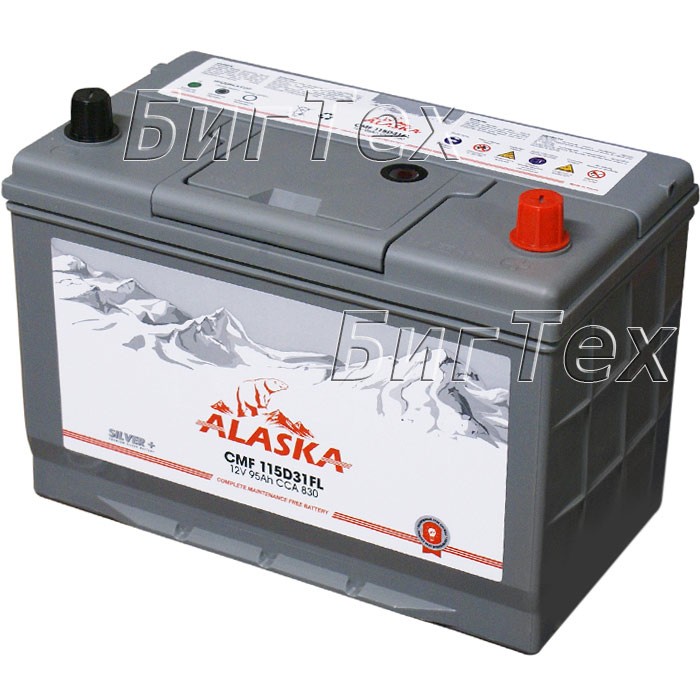 Аккумулятор автомобильный Alaska 115D31FL CMF...