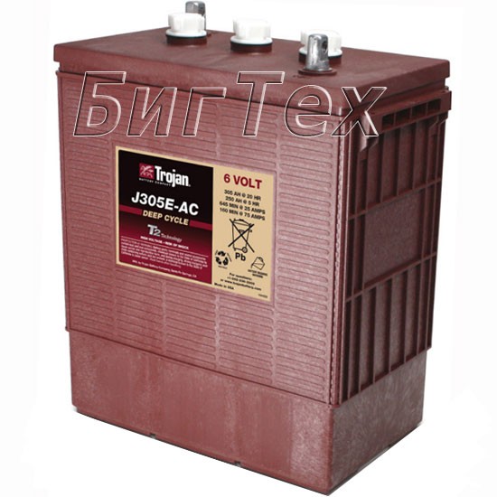 Аккумулятор тяговый Trojan J305Е, 305 А/ч (6...