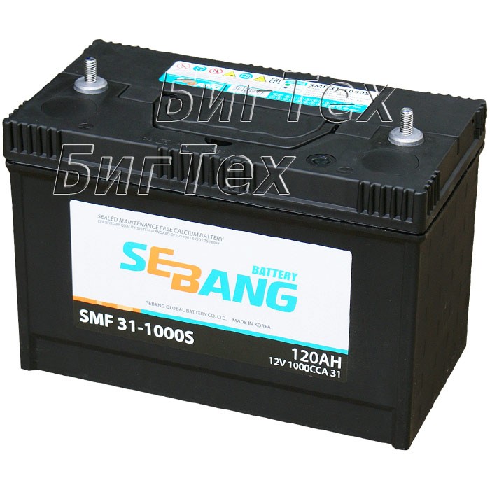 Аккумулятор SEBANG SMF 31-1000S 120 Ач (клемма...
