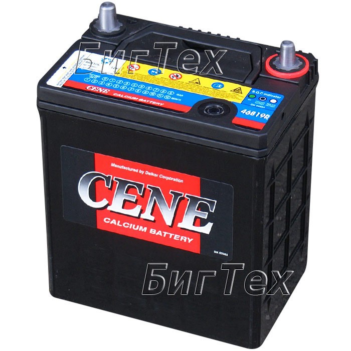 Аккумулятор автомобильный Cene 46B19R 44 Ач...