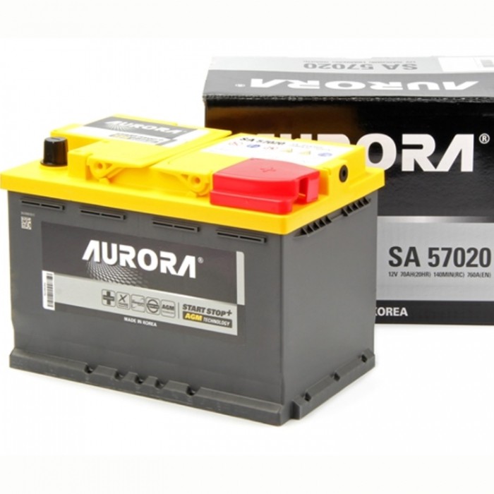 Аккумулятор автомобильный AURORA DIN AGM SA...
