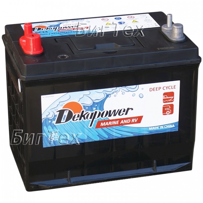 Аккумулятор лодочный DekaPower DC24, 90 Ач...