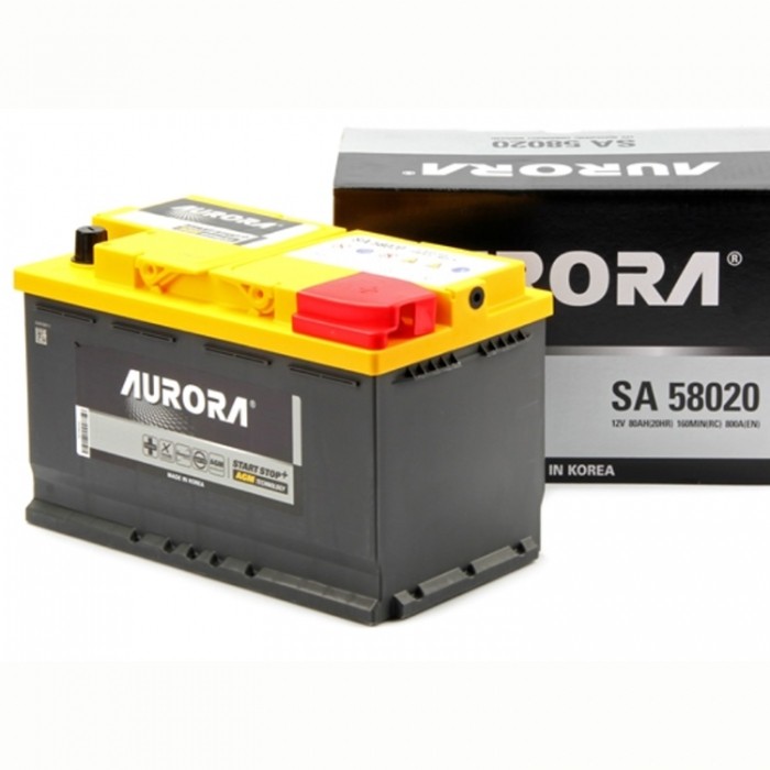 Аккумулятор автомобильный AURORA DIN AGM SA...
