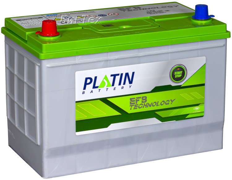 Аккумулятор автомобильный PLATIN 135D31L EFB...