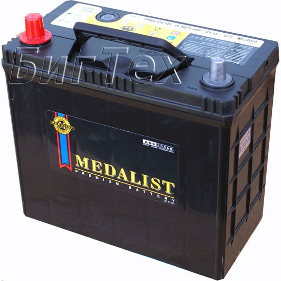 Аккумулятор автомобильный Medalist 65B24R 55 Ач...