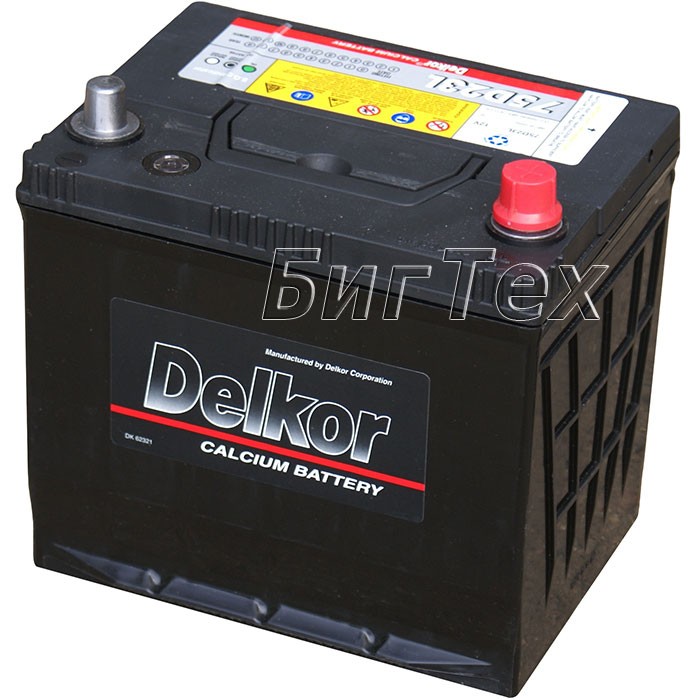 Аккумулятор автомобильный Delkor 90D23L 70 Ач